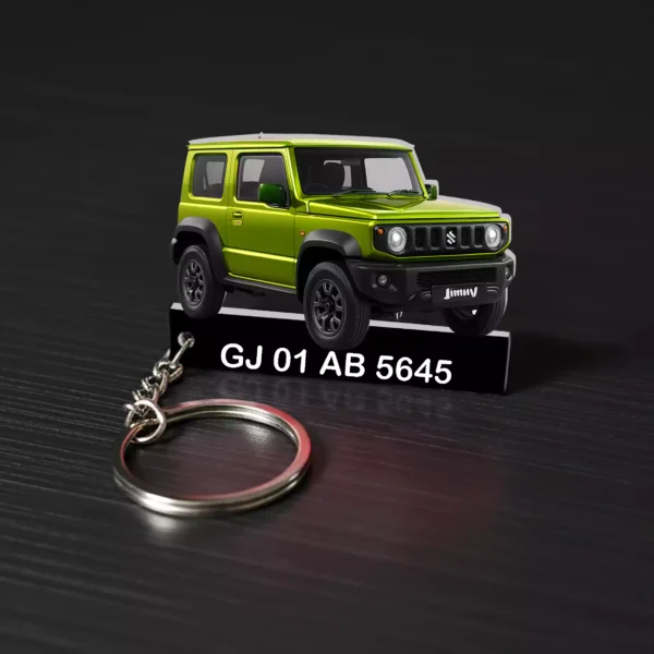 Suzuki Jimnny Car Keychain With Color Option