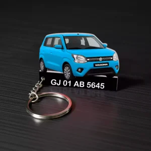 Suzuki Wagon R Car Keychain With Color Option