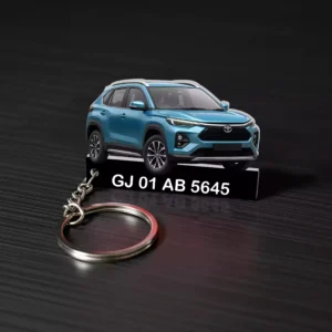Toyota Urban Cruiser Taisor Car Keychain With Color Option