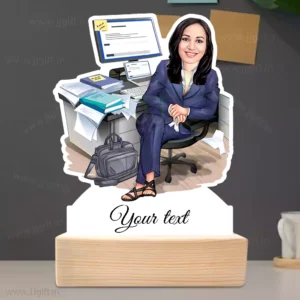 Corporate Queen of Productivity Showpiece Gift-Office Heroine Edition