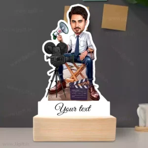 Creator Edition-Lights Camera King Showpiece Gift, Unique Gift For Movie Male Director