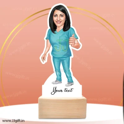 Female Surgeon Caricature Gift