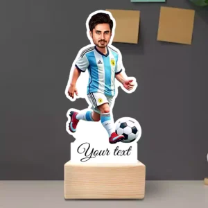 Football Dribble Star Caricature Standee-Goal Chaser Edition