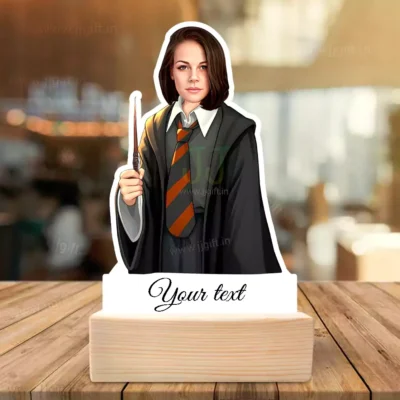 Hogwarts Special Personalized Wizard Showpiece Gift-Academy of Magic Edition