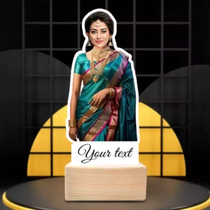 Lady in saree 2 caricature