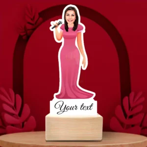 Melody Queen-Personalized Female Singer Caricature Standee