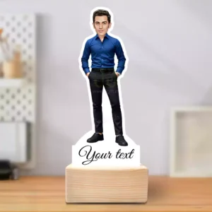 Personalized Formal outfit man standee gift 3