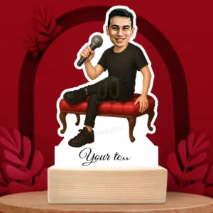 Stage Star Singer Caricature Standee-Vocal Star Edition