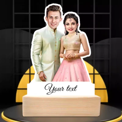 Personalized Engagement Caricature Gift-Custom Engagement Gift