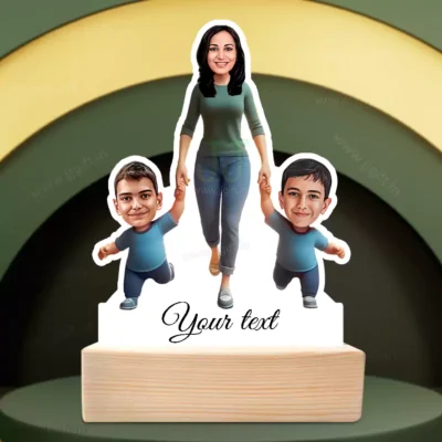 Blessed Mom With Two Lovely Sons-Sweet Memory Edition