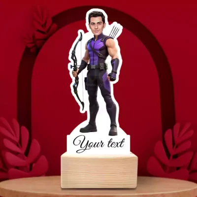 Custom Hawkeye Caricature Standee Gift, Best Gift For Hawkeye Fan