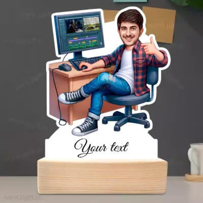 Personalized Video Editor Caricature Standee-Cut Clip Create Edition