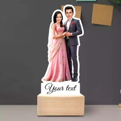 Roka Promise-Personalized Showpiece Gift For Engagement Ceremony