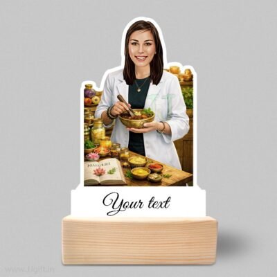 Ayurveda Docotor Caricature Gift 3