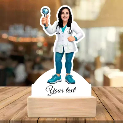 Custom Skin Care Doctor Caricature