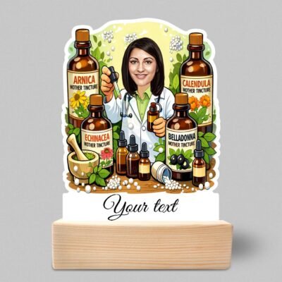 Homeopathy Doctor Caricature Gift 2