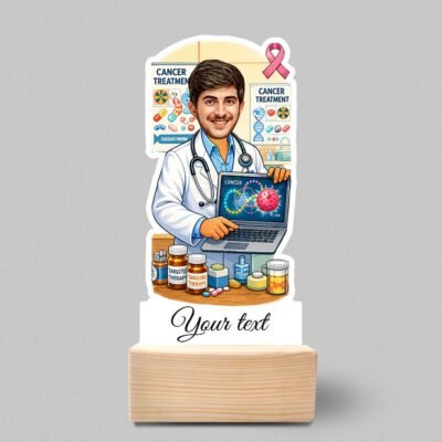 Oncologist Caricature Gift Design 5